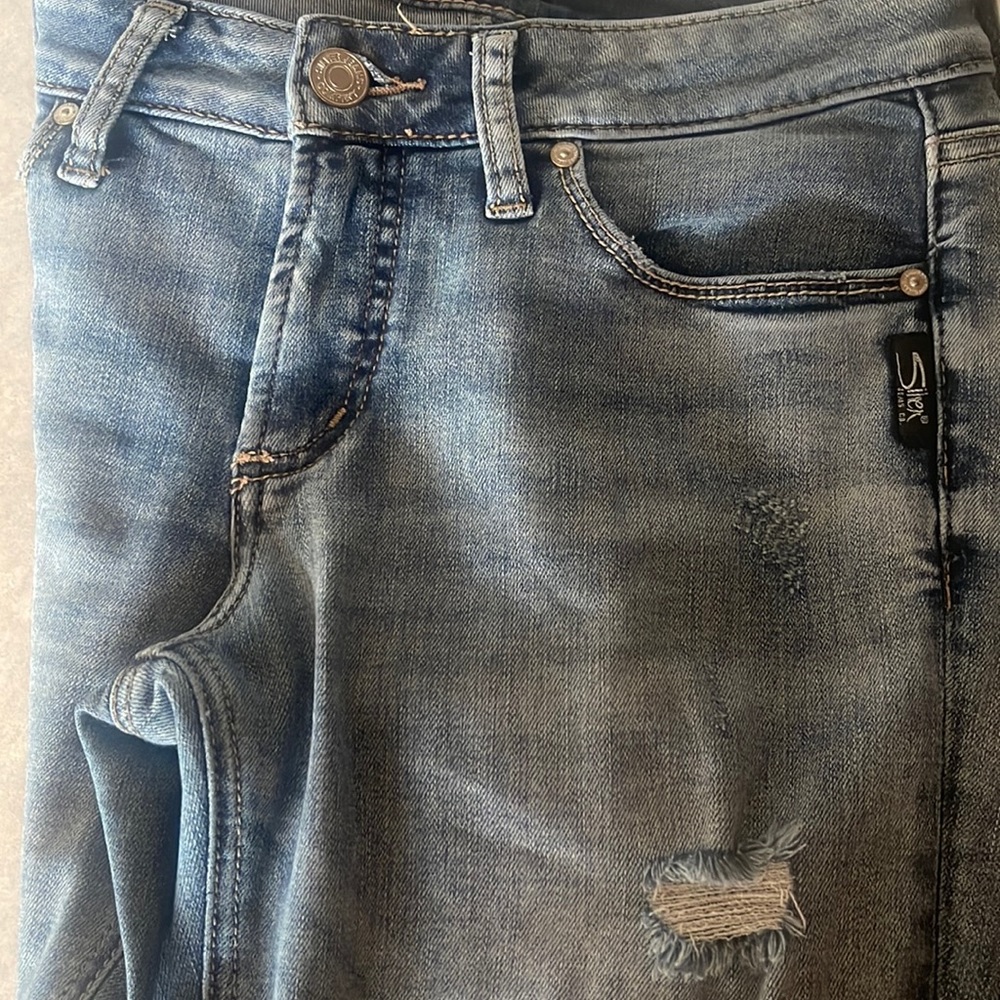 Silver Suki Skinny Jean
